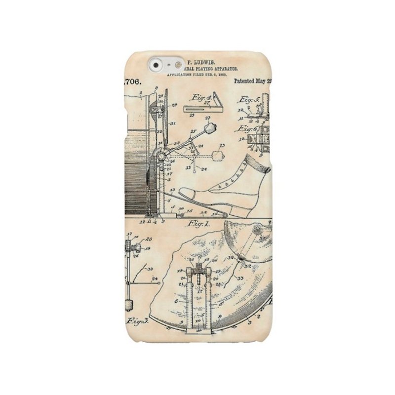iPhone case Samsung Galaxy case phone hard case drum 909 - 手機殼/手機套 - 塑膠 
