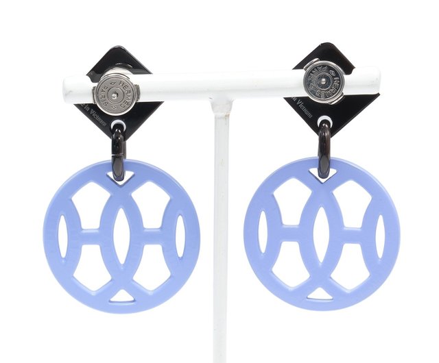 エルメス メドールXO ピアス メンズ メタル バッファローホーン H100010FPA8 ニュールージュH 中古 HERMES エルメス ネックレス ペンダント メドールXO コリエドシアン 黒