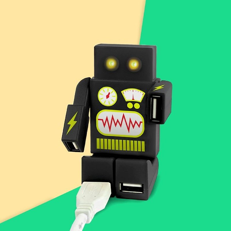 British Mustard USB HUB - Robot (Black) - อื่นๆ - โลหะ 