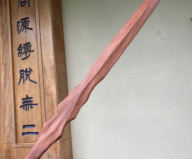 家にありましたシリーズ　かなり精巧な木刀 加工所取寄せ品】剣道 竹刀《○龍力》古刀実戦型完成品 吟風W床