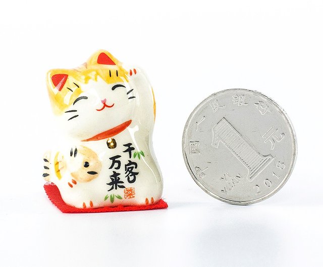 陶製　千客萬來、開運招福　招き猫 1000x1000sizeC6145210210.jpg