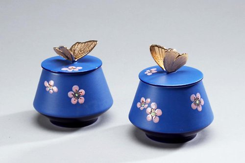 鶯歌陶瓷博物館 福罐/銀蝴蝶器皿(1入)20097-0000010