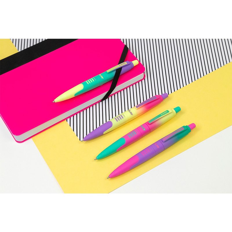 MILAN COMPACT雲彩朵朵原子筆(藍)_1.0mm(隨機出貨) - 原子筆/中性筆 - 塑膠 多色