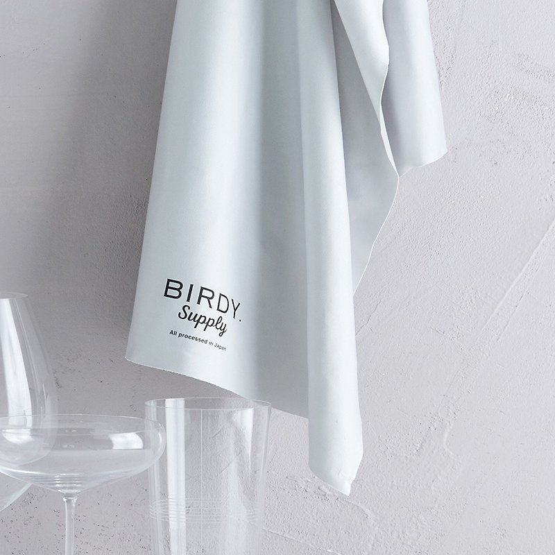 Japan BIRDY Japanese glass special ultra-fine soft fiber traceless wipes-L - Other - Polyester Gray