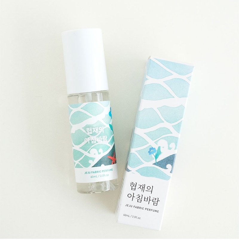 LE PLEIN Jeju Clothing Perfume 60ml Hyeopjae Morning Sea Breeze - น้ำหอม - สารสกัดไม้ก๊อก สีใส