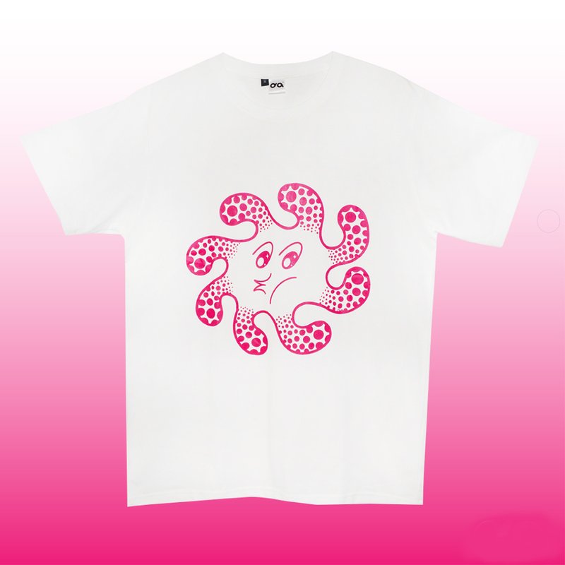 dada手工絲網印刷T-shirt - 帽T/大學T - 棉．麻 多色