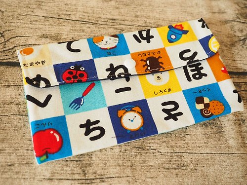 sunflowercorsage 手工製作 彩色日文卡通 雙層防水口罩袋 可放成人口罩