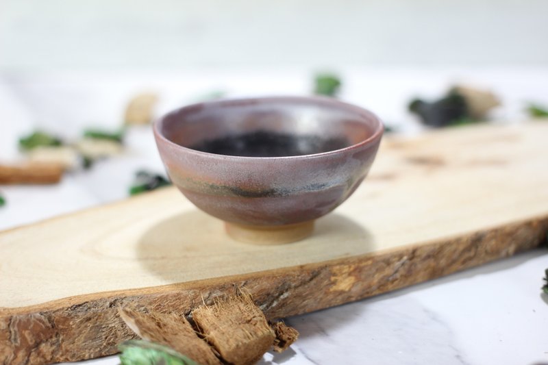 【送禮好物】60ml 柴燒 天然落灰 茶杯 鶯歌名家葉敏祥作 - 茶壺/茶杯/茶具 - 瓷 