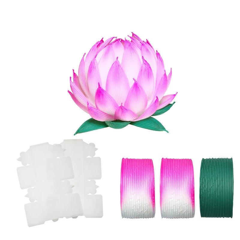【漢礼】韓式蓮花燈材料套裝 - 4吋牛油紙 (港澳限定) - 其他 - 紙 