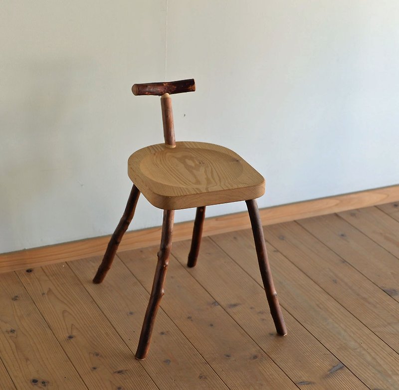 T型チェアー - その他の家具 - 木製 ブラウン