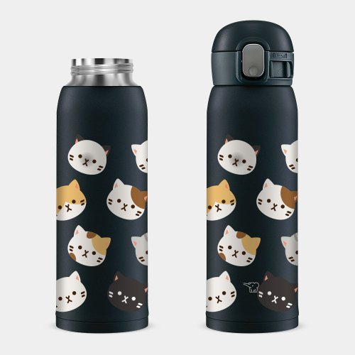 cat sky cat Zojirushi Stainless Steel thermos cup thermos bottle PS020 -  Shop PIXO.STYLE Vacuum Flasks - Pinkoi