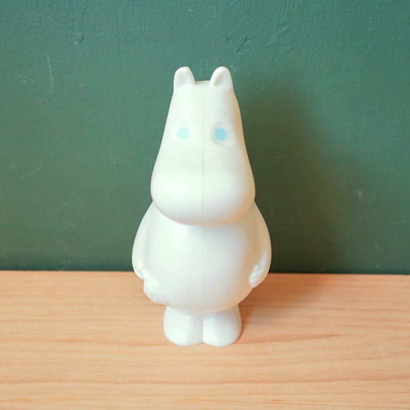 【北極二手雜貨】芬蘭帶回 Moomin 存錢筒 - 存錢筒 - 塑膠 黃色
