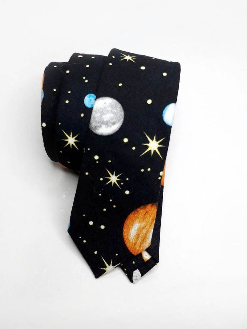 Neckties Planet - Ties & Tie Clips - Cotton & Hemp Black