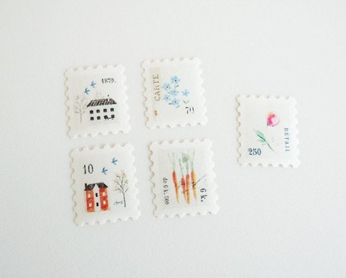 北海道文具YOHAKU YOHAKU 造型貼紙 F-002 手帳素材 手帳 手作 日本文具