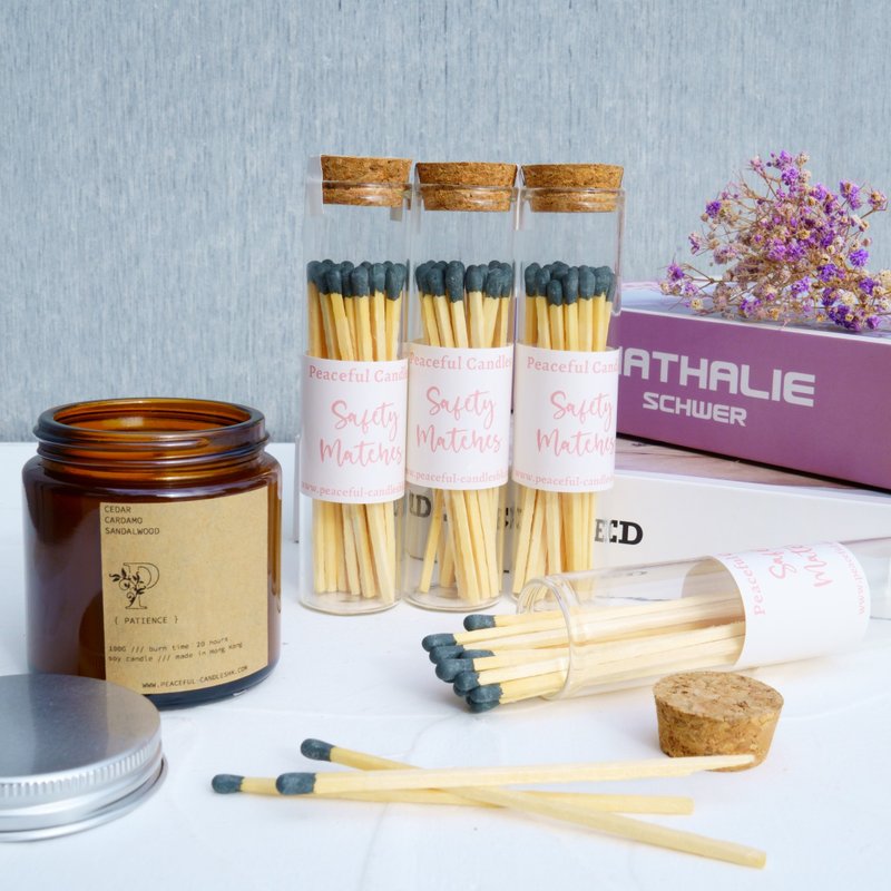 Candles with long matches - น้ำหอม - ไม้ สีดำ