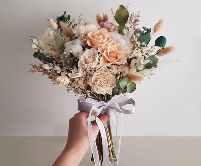 milky color bouquet アーティフィシャルフラワーブーケ milky color bouquet アーティフィシャルフラワーブーケ