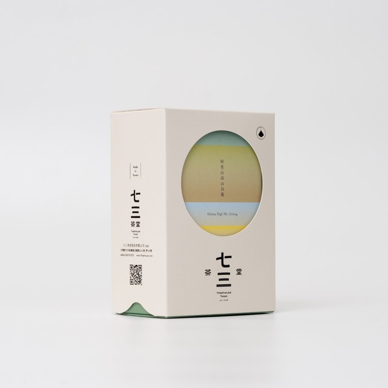 七三茶堂 立體茶包丨阿里山高山烏龍 8單入–精裝盒 - 茶葉/茶包/水果茶 - 紙 白色