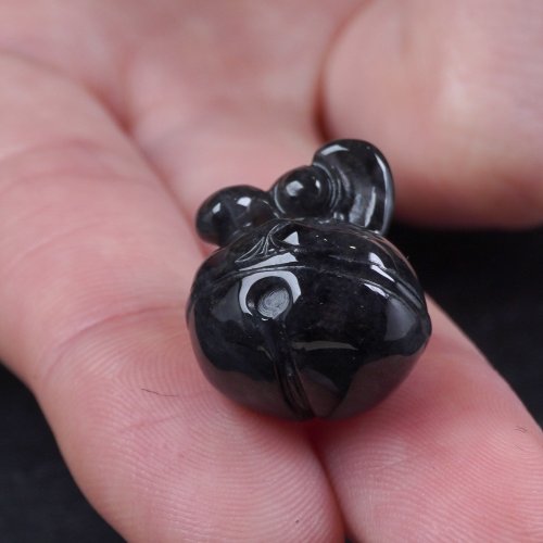 瓔珞珠寶盒 E.L.Jewelry Box 烏雞翡翠兔鈴鐺 | 天然緬甸A貨翡翠 | 送禮