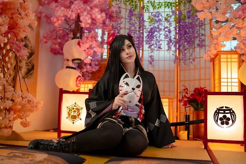 Yuna Cosplay Store Tifa Exotic dress kimono cosplay costume from Final Fantasy 7: Remake