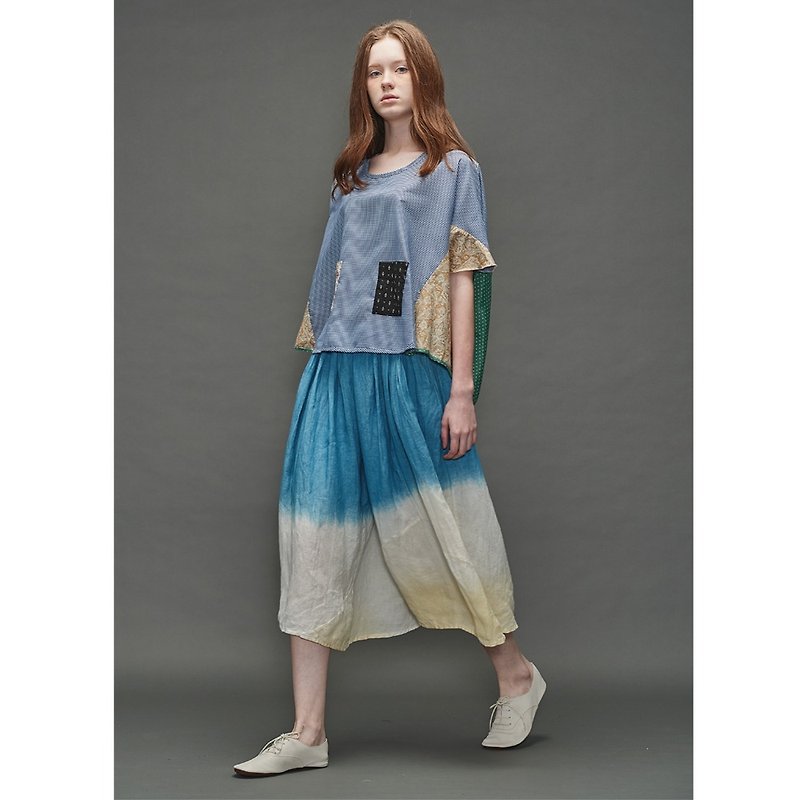1701E2408 (Gradient Dyed Pants) - Women's Pants - Cotton & Hemp 