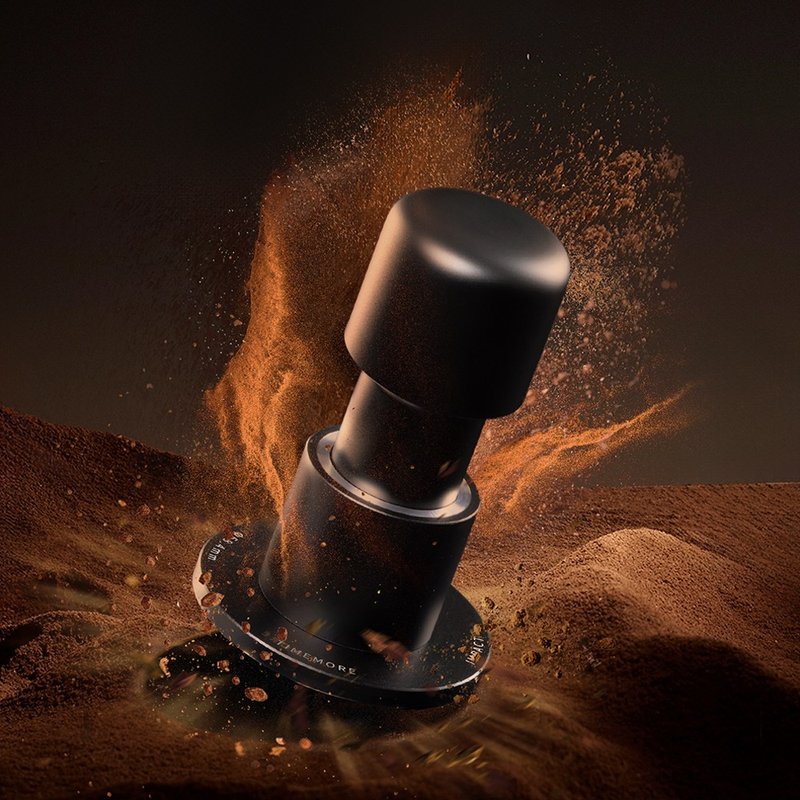 Timemore 泰摩 寸拳衝擊粉錘 58mm 省力填壓 義式咖啡填壓器 - 咖啡杯/馬克杯 - 不鏽鋼 