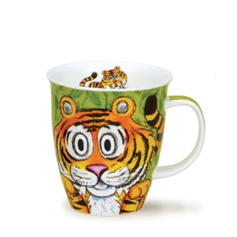 【100% Made in England】Little Tiger Bone China Mug - Mugs - Porcelain 