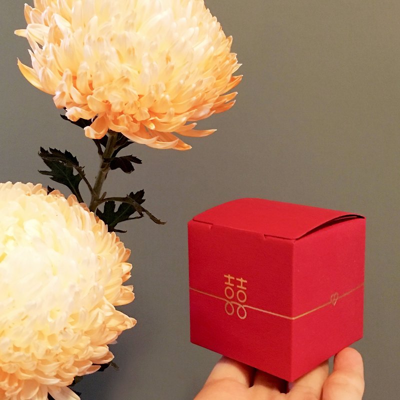 Handmade Jam-Deep Scarlet Oriental Wedding Small Items | 50g - แยม/ครีมทาขนมปัง - อาหารสด สีแดง