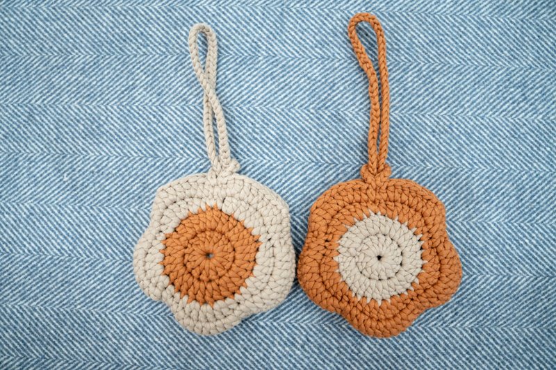 Pendant-headphone bag-small waste bag-little flower - อื่นๆ - ผ้าฝ้าย/ผ้าลินิน 