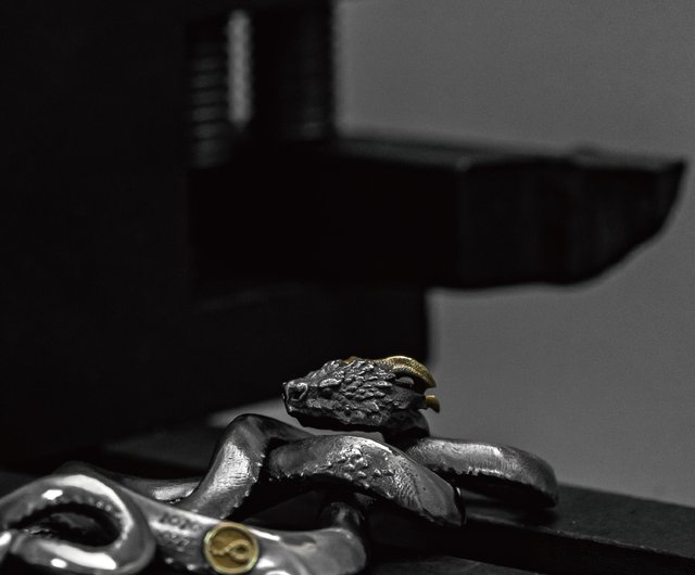 18k Au750スネークペンダント K18 へび スネーク ペンダント K18 snake pendant 品番kp-snake1