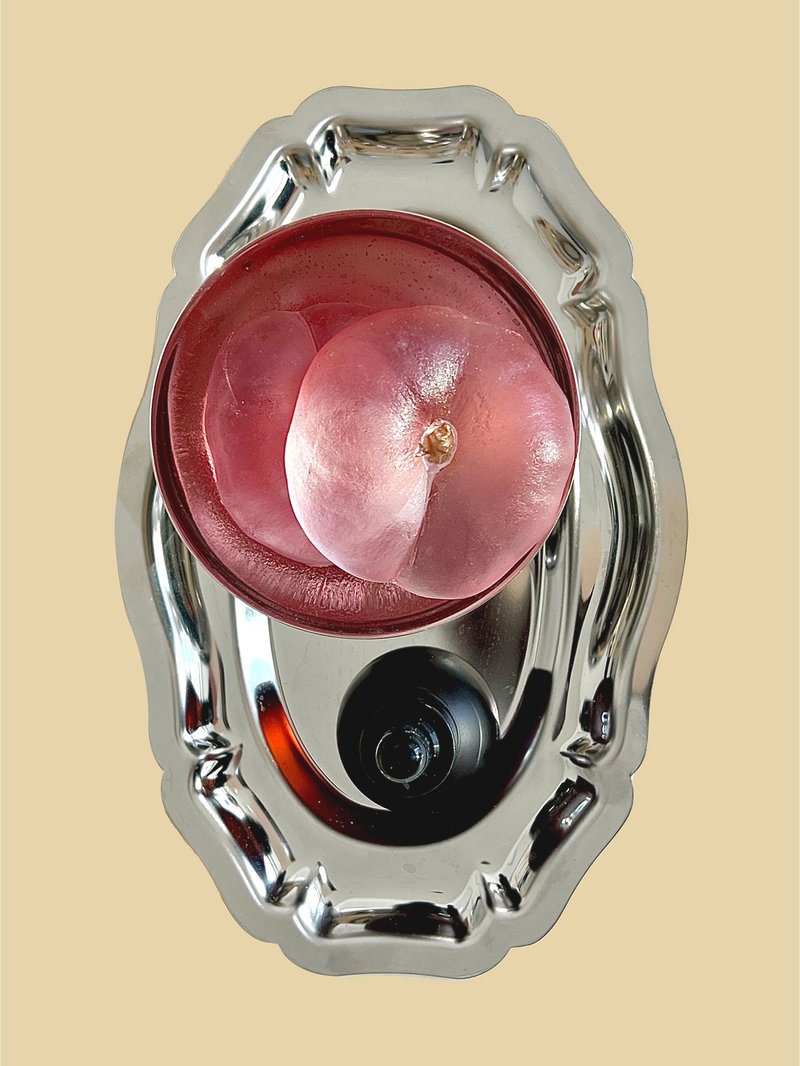 Donut Peach Objet - 其他 - 樹脂 多色