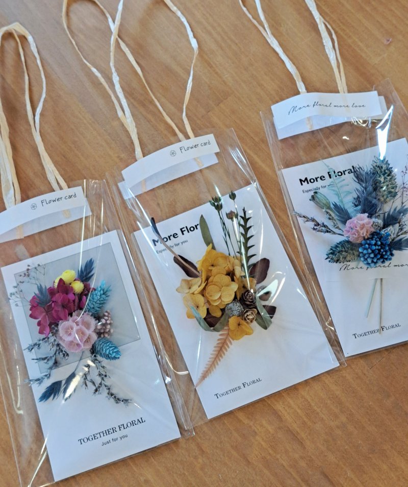 Preserved flower dried flower fruit card - Dried Flowers & Bouquets - Plants & Flowers 