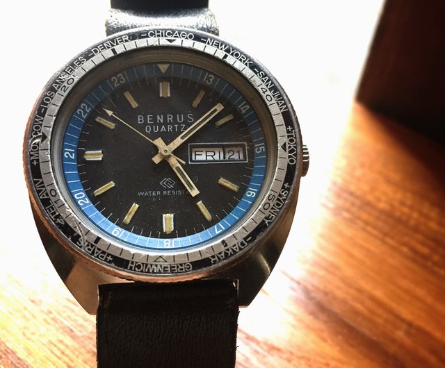 Benrus quartz hotsell watch value