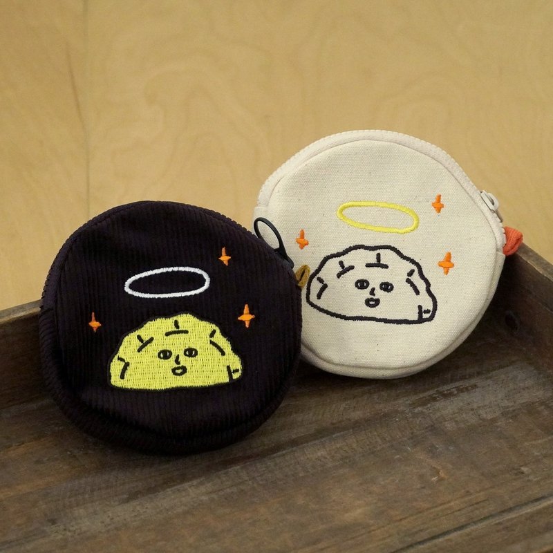 聖蛋餃(聖誕餃)圓形零錢包 - 零錢包/小錢包 - 其他材質 多色