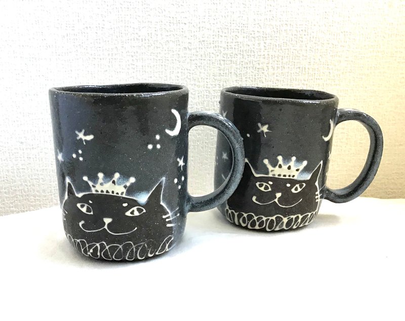星のマグカップ KING - 咖啡杯/馬克杯 - 陶 藍色