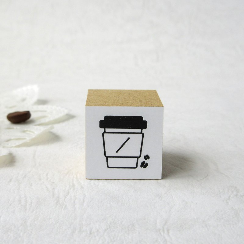 Coffee stamp / Date stamp / MONO:COFFEE - Stamps & Stamp Pads - Rubber 