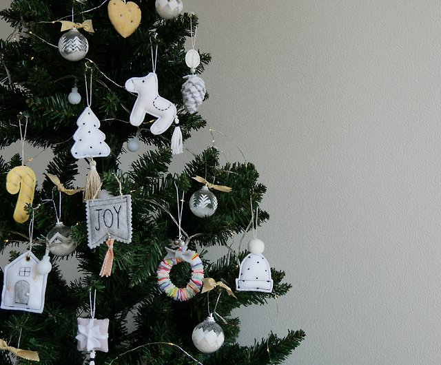 Christmas】オーナメント ガーランド 10点セット - Shop gogo Knitting