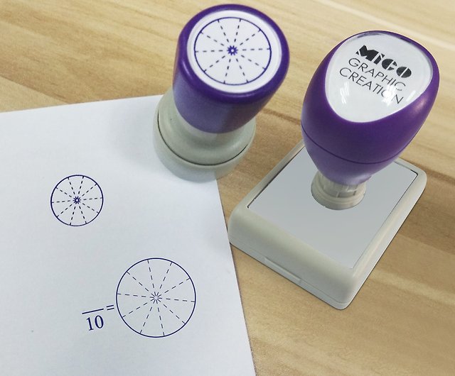 Self-Inking Math Stamps