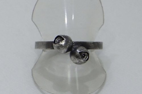 smile_mammy stare ball ring_6 (s_m-R.39) 銀 玻 戒指 指环 眼 睛 目 jewelry sterling silver glass eyes