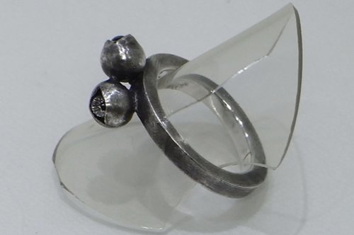 stare ball ring_6 (s_m-R.39) 銀玻戒指指环眼睛目jewelry sterling