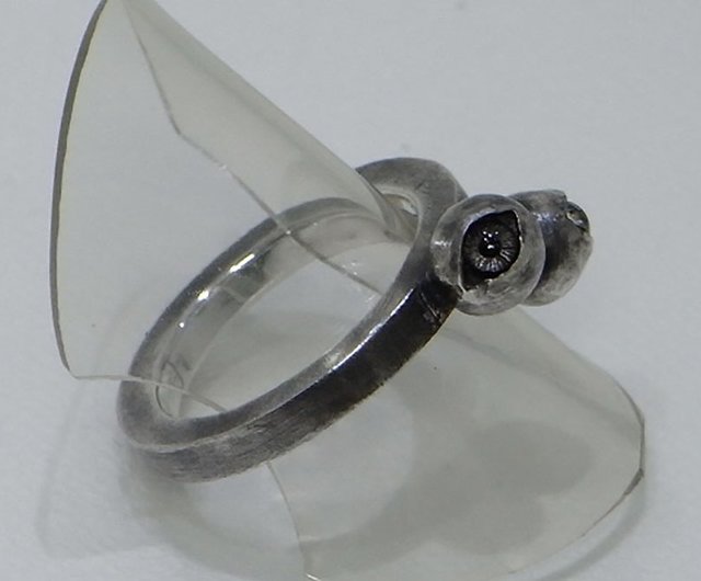 stare ball ring_6 (s_m-R.39) 銀玻戒指指环眼睛目jewelry sterling