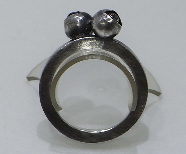 stare ball ring_6 (s_m-R.39) 銀玻戒指指环眼睛目jewelry sterling