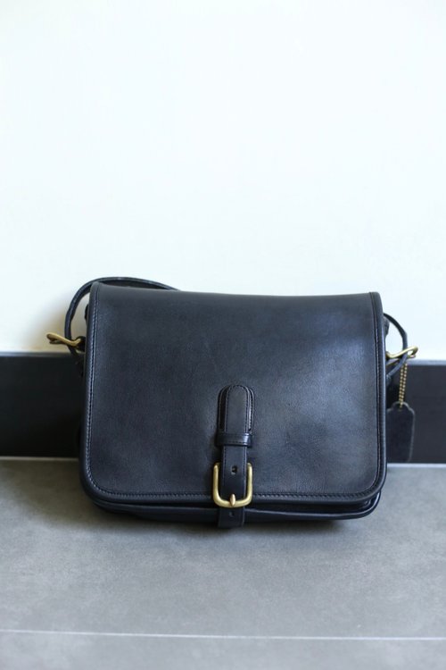 Vintage COACH buckle bag - Black