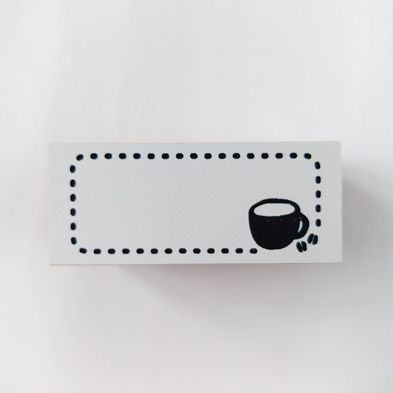 Coffee Stamp : Title Frame - ตราปั๊ม/สแตมป์/หมึก - ยาง 