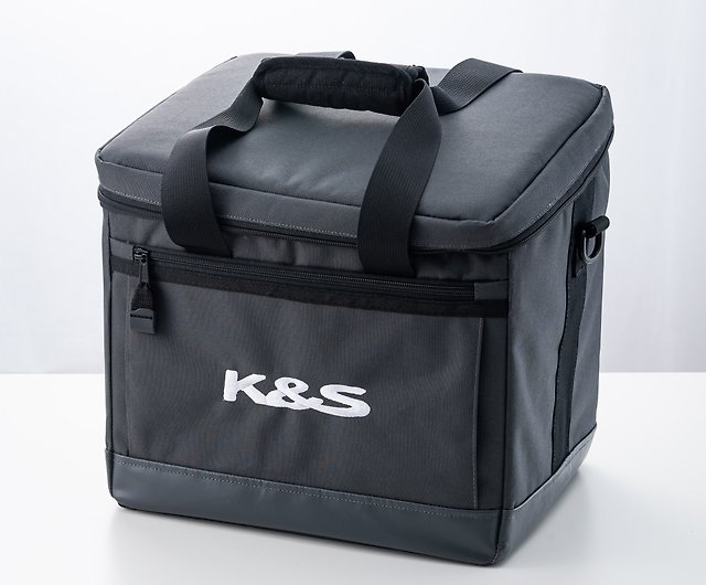 Refrigerator bag/cooler bag for camping and picnic-graphite gray
