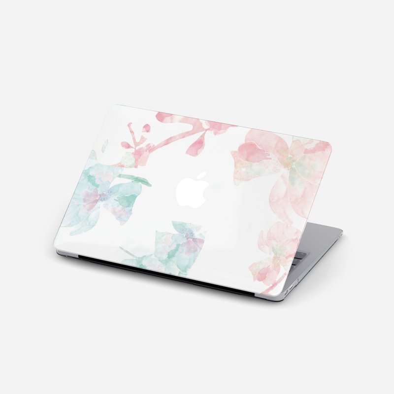 pink watercolor flowers - เคสแท็บเล็ต - วัสดุอื่นๆ 