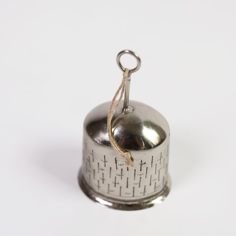 recycled metal bell - ของวางตกแต่ง - โลหะ สีเงิน