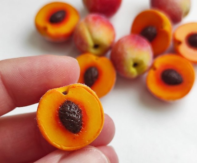 Dollhouse Miniature Size Can  Peaches 