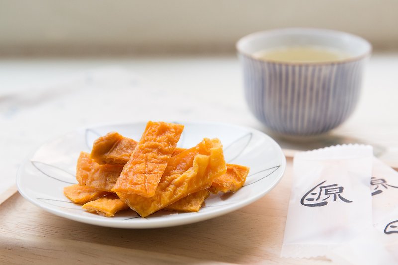 Sliced Dried Mangoes - ผลไม้อบแห้ง - อาหารสด สีส้ม