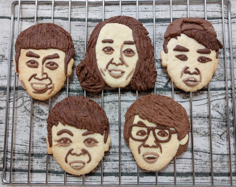 Portrait cookies