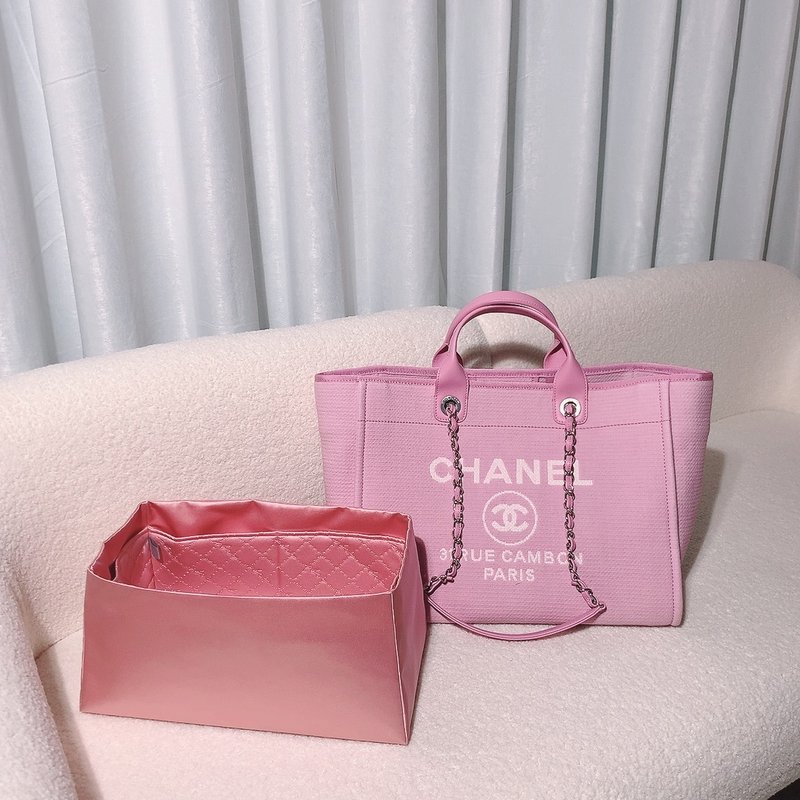 ibao 愛包喬莉包內袋香奈兒Deauville沙灘包內膽包/JolieinBag - 其他 - 聚酯纖維 金色